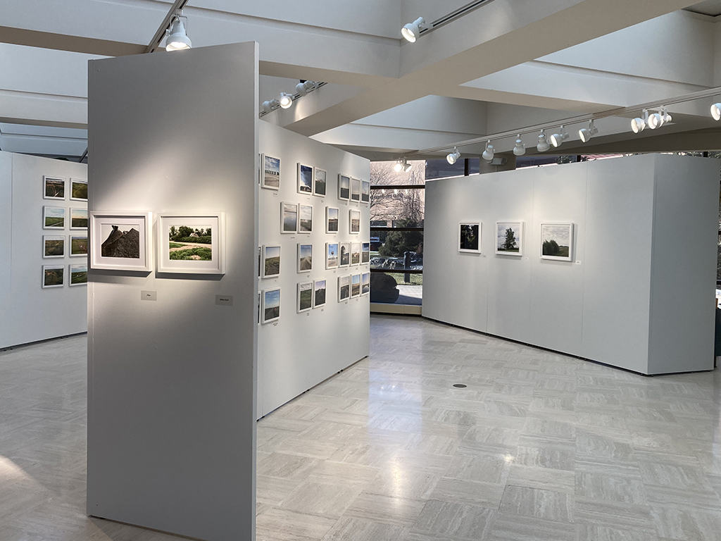 View from the north end of gallery looking south